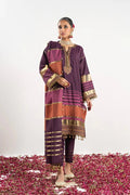 Alkaram | Festive Collection | FC-W-25I-23-3-Plum by Alkaram - Designer Dress - Type: Ladies Clothes - Available at Libayah - 100% Original