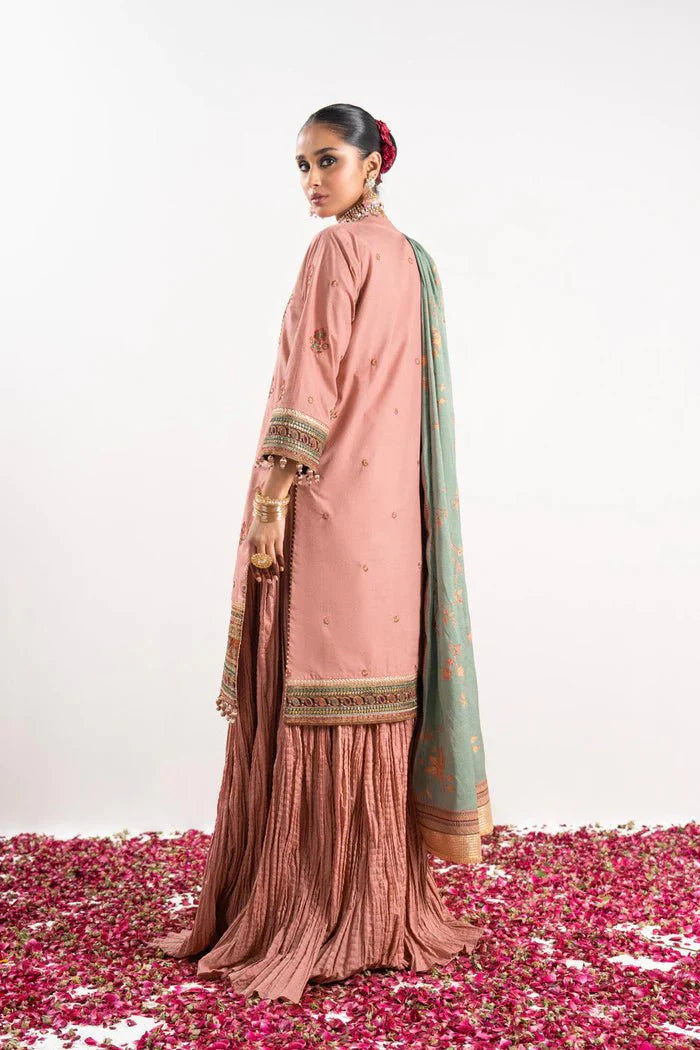 Alkaram | Festive Collection | FC-W-26J-23-3-KASHMIRI PINK by Alkaram - Designer Dress - Type: Ladies Clothes - Available at Libayah - 100% Original