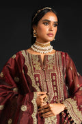 Alkaram | Heavy Formals 24 | HF-02-24-Maroon by Alkaram - Designer Dress - Type: Ladies Clothes - Available at Libayah - 100% Original