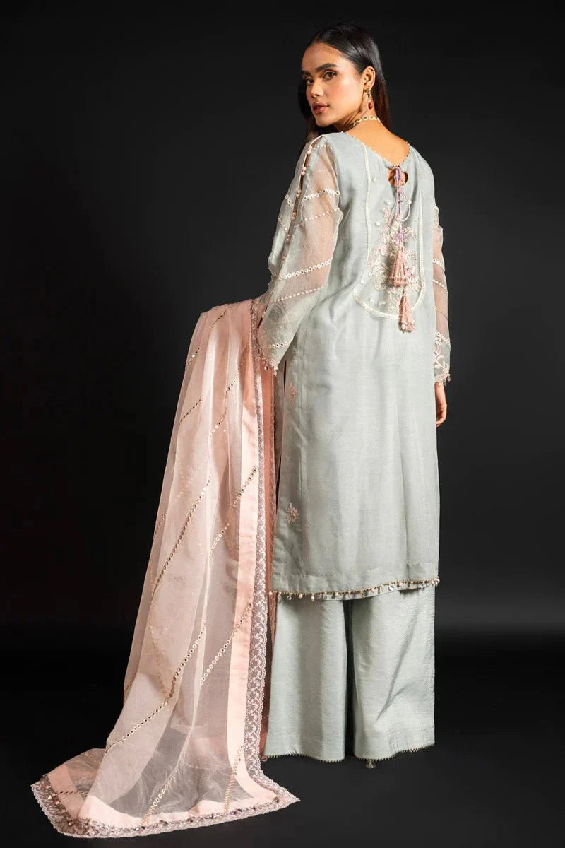 Alkaram | Heavy Formals 24 | HF-03-24-Dove Grey by Alkaram - Designer Dress - Type: Ladies Clothes - Available at Libayah - 100% Original