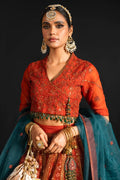 Alkaram | Heavy Formals 24 | HF-04-24-Rust by Alkaram - Designer Dress - Type: Ladies Clothes - Available at Libayah - 100% Original