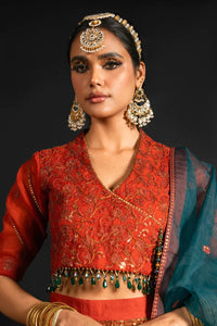 Alkaram | Heavy Formals 24 | HF-04-24-Rust by Alkaram - Designer Dress - Type: Ladies Clothes - Available at Libayah - 100% Original