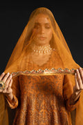 Alkaram | Heavy Formals 24 | HF-05-24-Ochre by Alkaram - Designer Dress - Type: Ladies Clothes - Available at Libayah - 100% Original