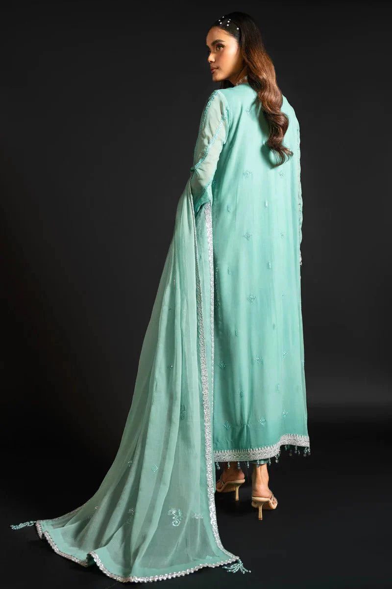 Alkaram | Heavy Formals 24 | HF-09-24-Green by Alkaram - Designer Dress - Type: Ladies Clothes - Available at Libayah - 100% Original