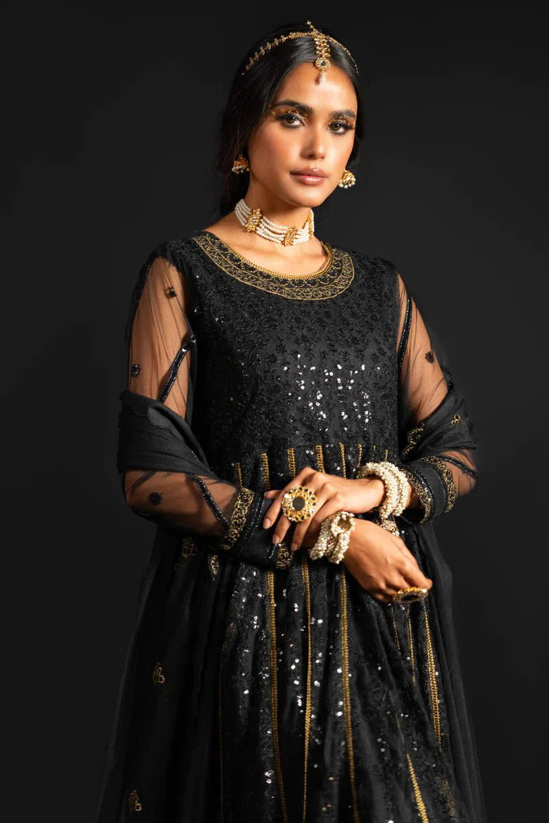 Alkaram | Heavy Formals 24 | HF-10-24-Black by Alkaram - Designer Dress - Type: Ladies Clothes - Available at Libayah - 100% Original