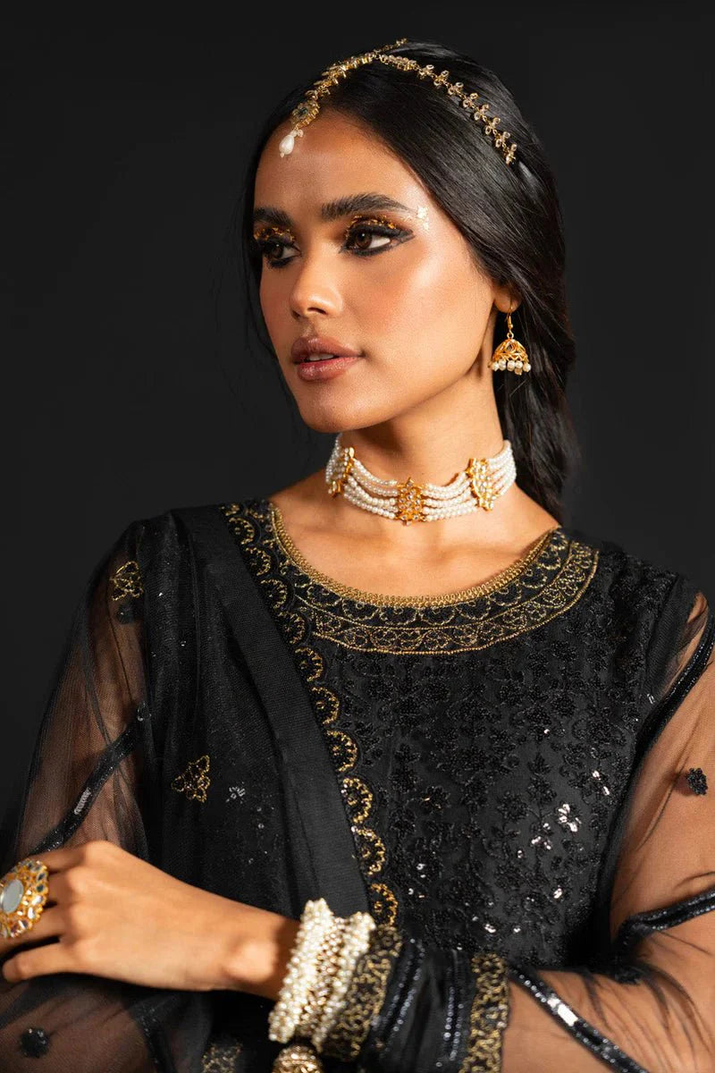 Alkaram | Heavy Formals 24 | HF-10-24-Black by Alkaram - Designer Dress - Type: Ladies Clothes - Available at Libayah - 100% Original