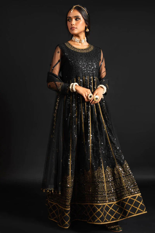 Alkaram | Heavy Formals 24 | HF-10-24-Black by Alkaram - Designer Dress - Type: Ladies Clothes - Available at Libayah - 100% Original