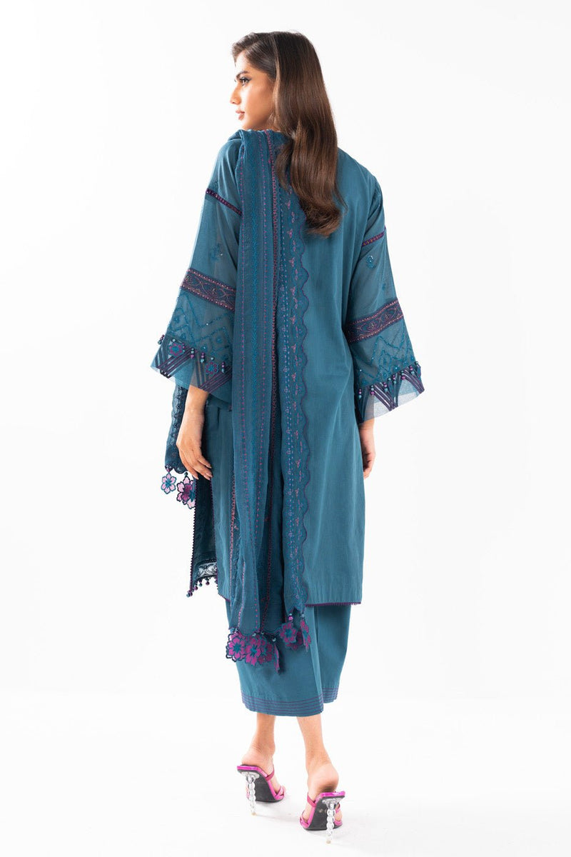 Alkaram | Luxury Lawn 24 | EC-06-24 by Alkaram - Designer Dress - Type: Ladies Clothes - Available at Libayah - 100% Original