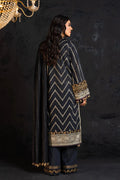 Alkaram | Spring Summer Festive 24 | Embroidered Dobby Black by Alkaram - Designer Dress - Type: Ladies Clothes - Available at Libayah - 100% Original
