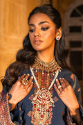 Alkaram | Spring Summer Festive 24 | Embroidered Jacquard Navy Blue by Alkaram - Designer Dress - Type: Ladies Clothes - Available at Libayah - 100% Original
