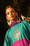 Alkaram | Spring Summer Festive 24 | Embroidered Yarn Dyed Teal by Alkaram - Designer Dress - Type: Ladies Clothes - Available at Libayah - 100% Original