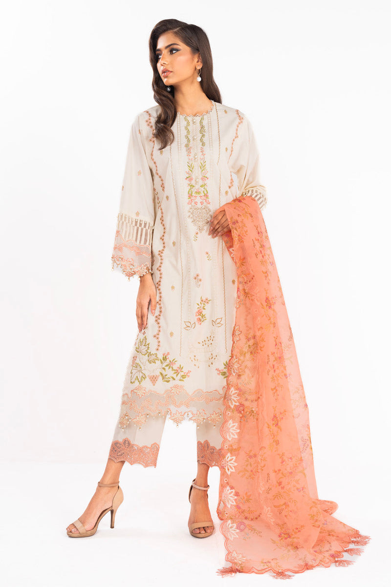 Alkaram | Luxury Lawn 24 | EC-14-24 by Alkaram - Designer Dress - Type: Ladies Clothes - Available at Libayah - 100% Original