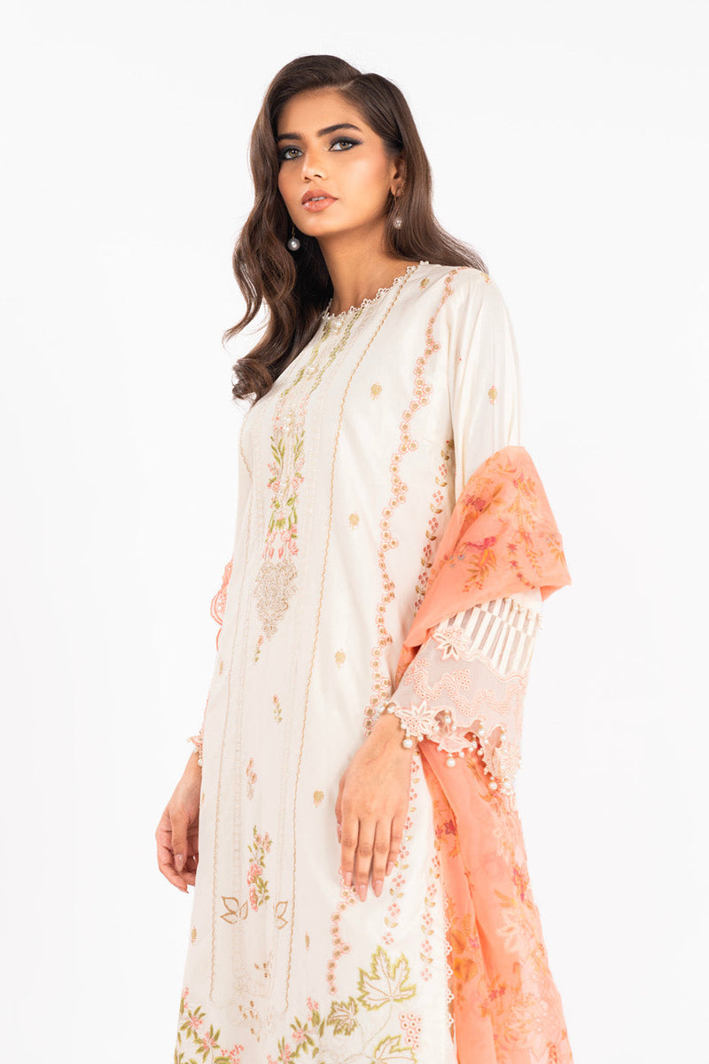 Alkaram | Luxury Lawn 24 | EC-14-24 by Alkaram - Designer Dress - Type: Ladies Clothes - Available at Libayah - 100% Original