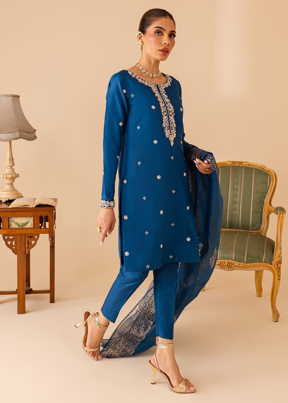 Allure | Maya Formals | FALAK by Allure - Designer Dress - Type: Ladies Clothes - Available at Libayah - 100% Original