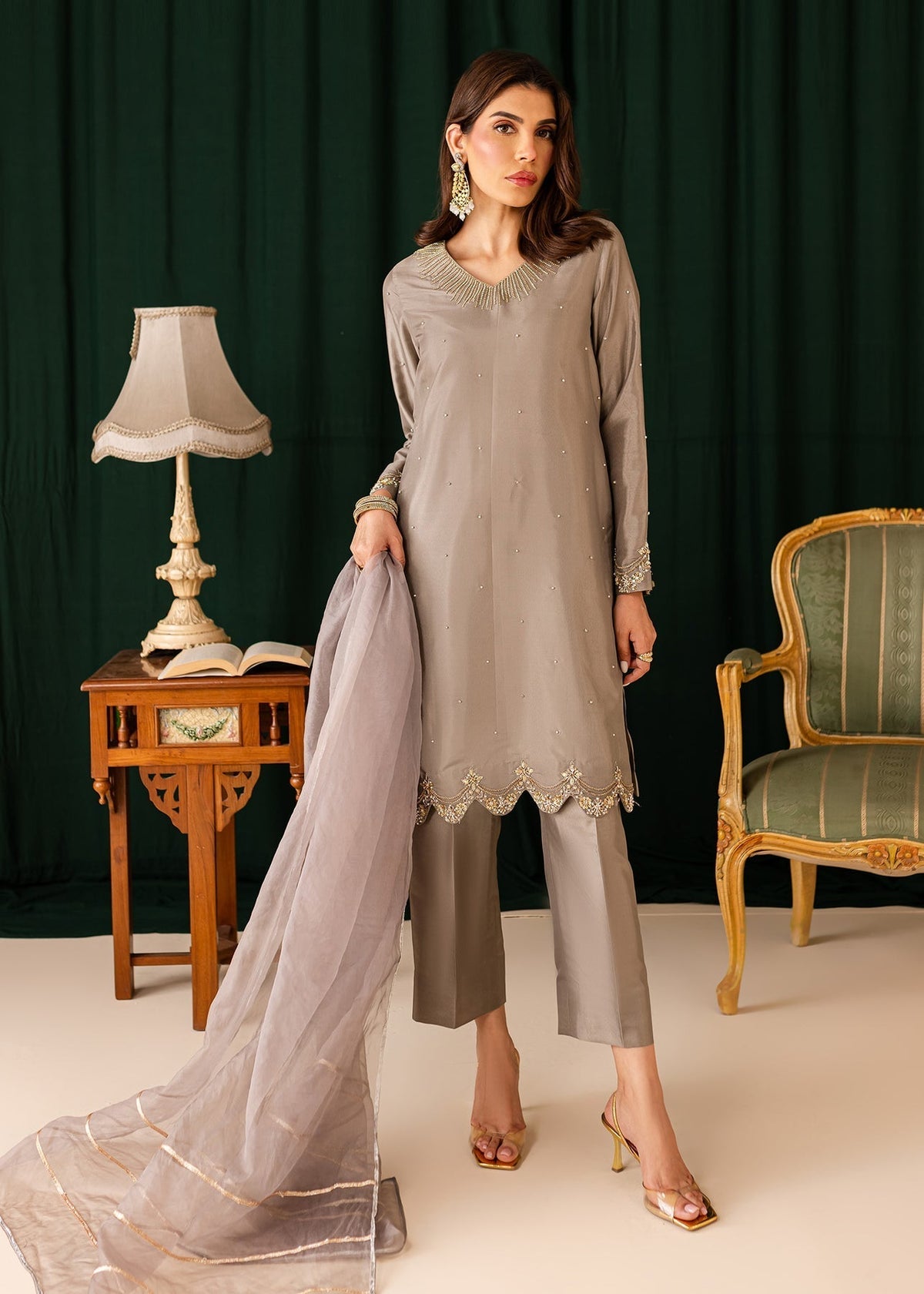 Allure | Maya Formals | SANAZ by Allure - Designer Dress - Type: Ladies Clothes - Available at Libayah - 100% Original