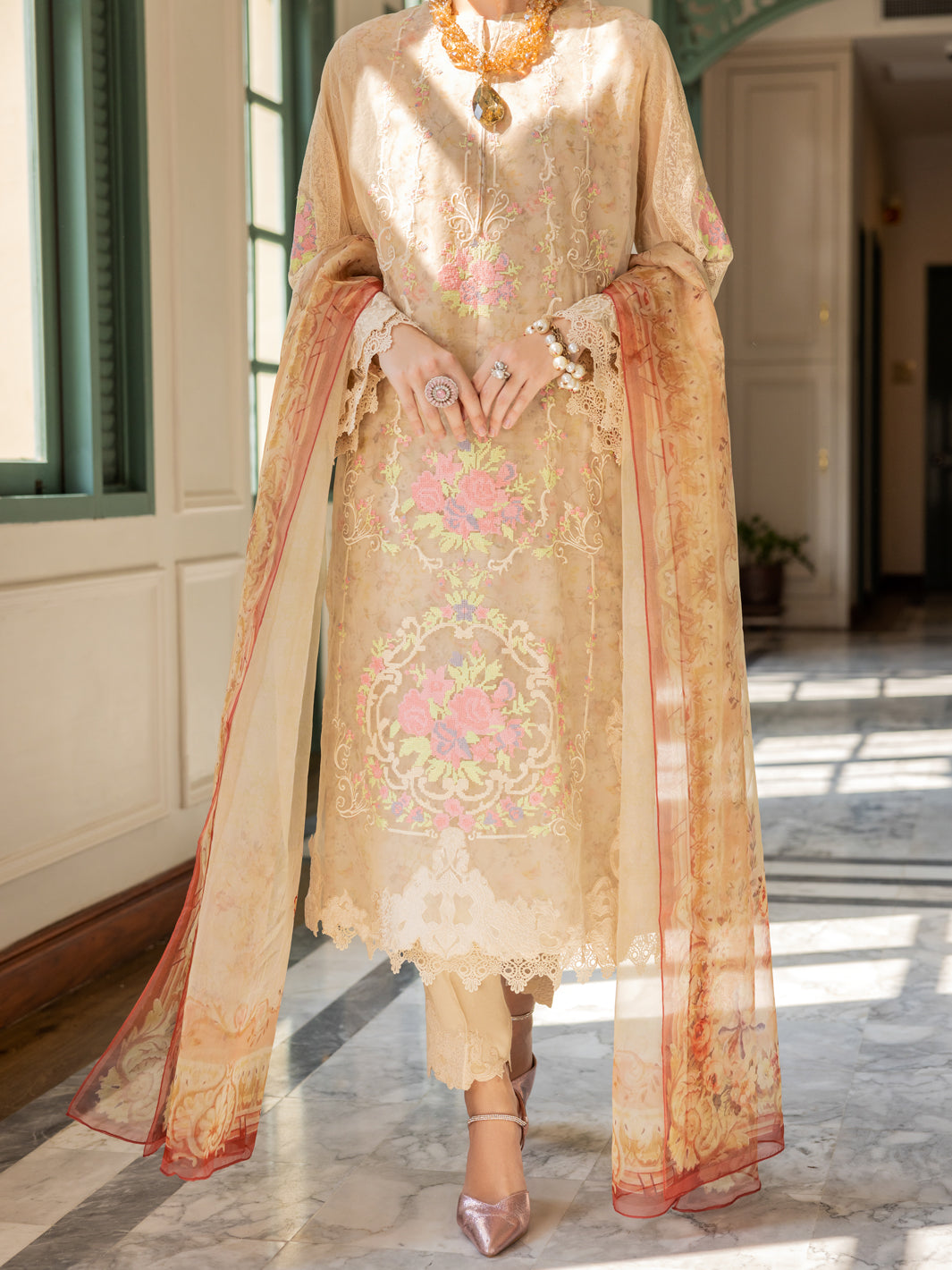 Almirah | Luxury Edit | ALP-3PS-1784 by Almirah - Designer Dress - Type: Luxury - Available at Libayah - 100% Original