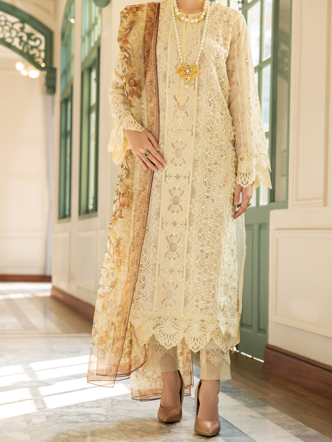 Almirah | Luxury Edit | ALP-3PS-1786 by Almirah - Designer Dress - Type: Luxury - Available at Libayah - 100% Original