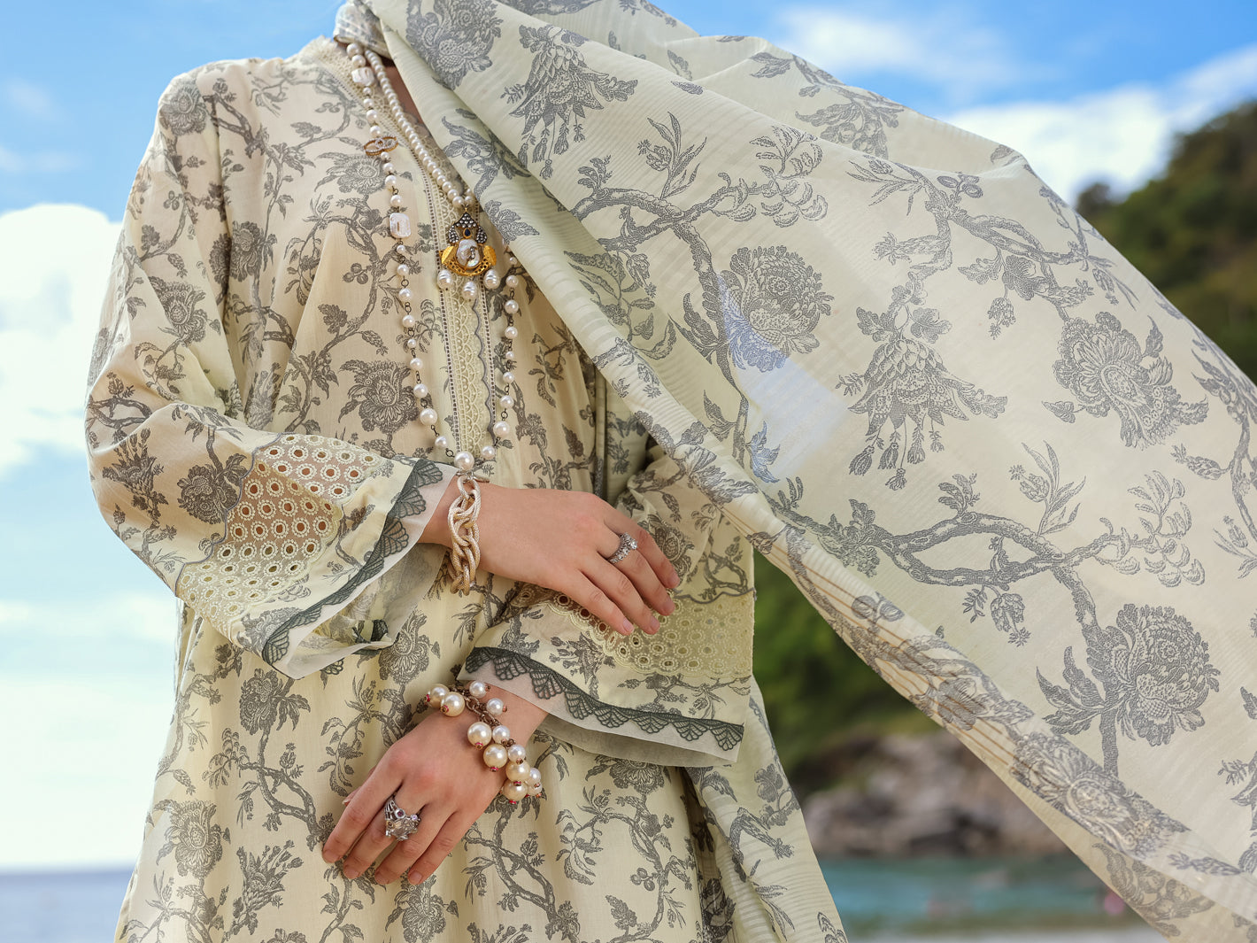 Almirah | Luxury Edit | ALP-3PS-1806 by Almirah - Designer Dress - Type: Luxury - Available at Libayah - 100% Original