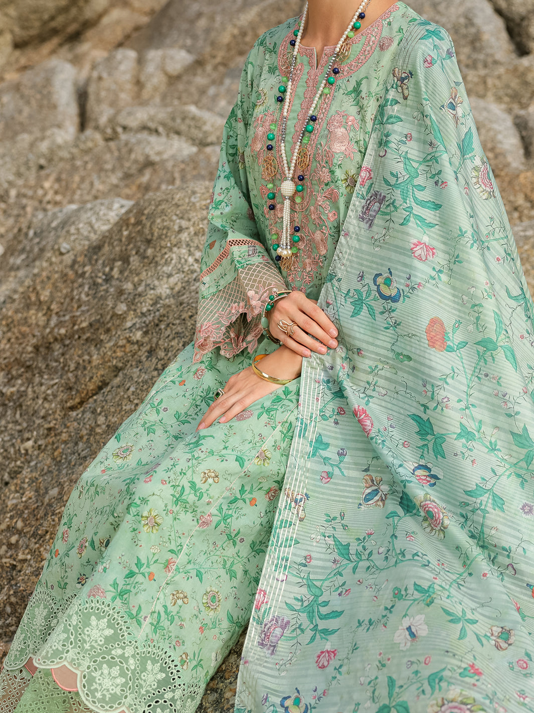 Almirah | Luxury Edit | ALP-3PS-1811 by Almirah - Designer Dress - Type: Luxury - Available at Libayah - 100% Original