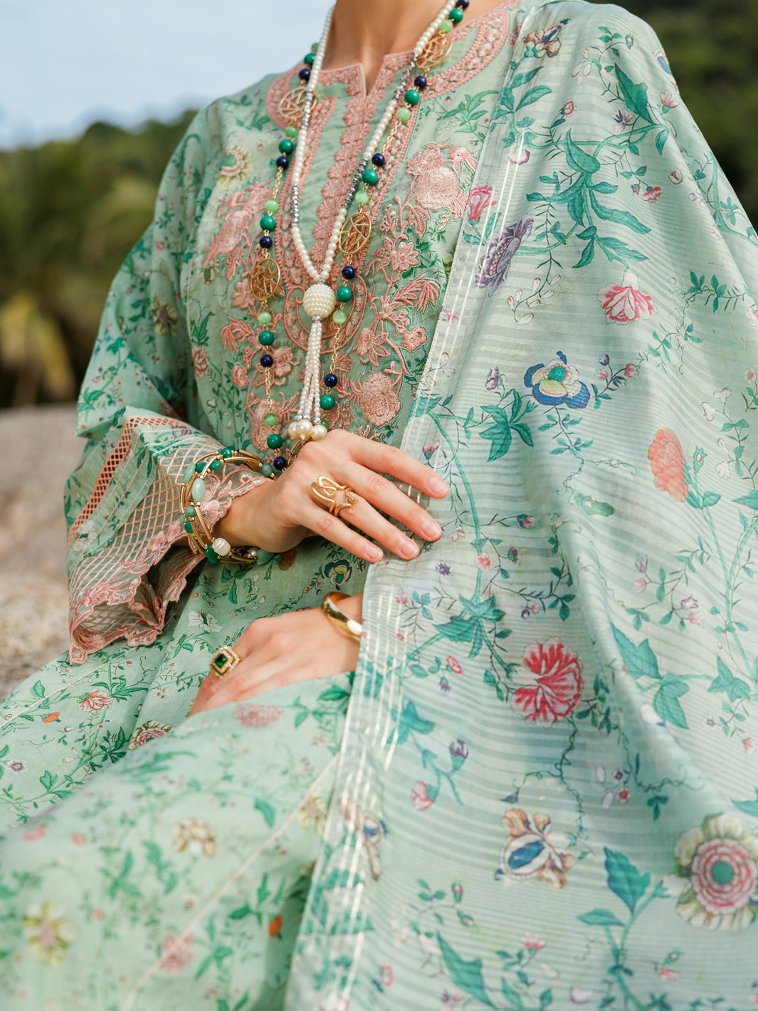 Almirah | Luxury Edit | ALP-3PS-1811 by Almirah - Designer Dress - Type: Luxury - Available at Libayah - 100% Original