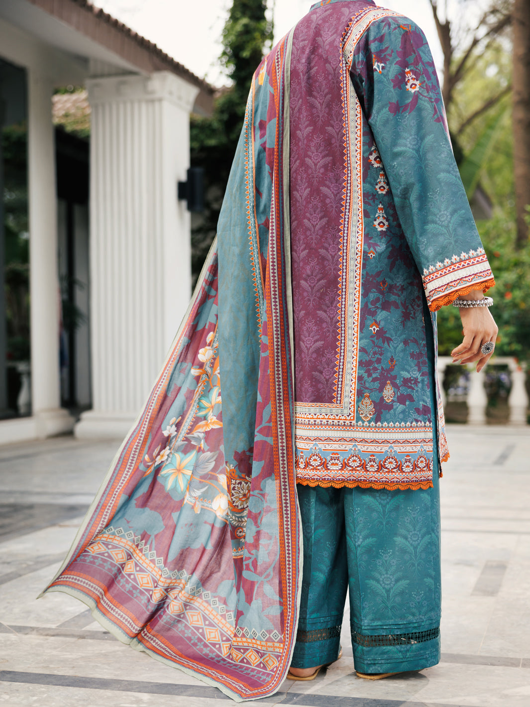 Almirah | Traditional Tale | ALP-3PS-2119 by Almirah - Designer Dress - Type: Ladies Clothes - Available at Libayah - 100% Original