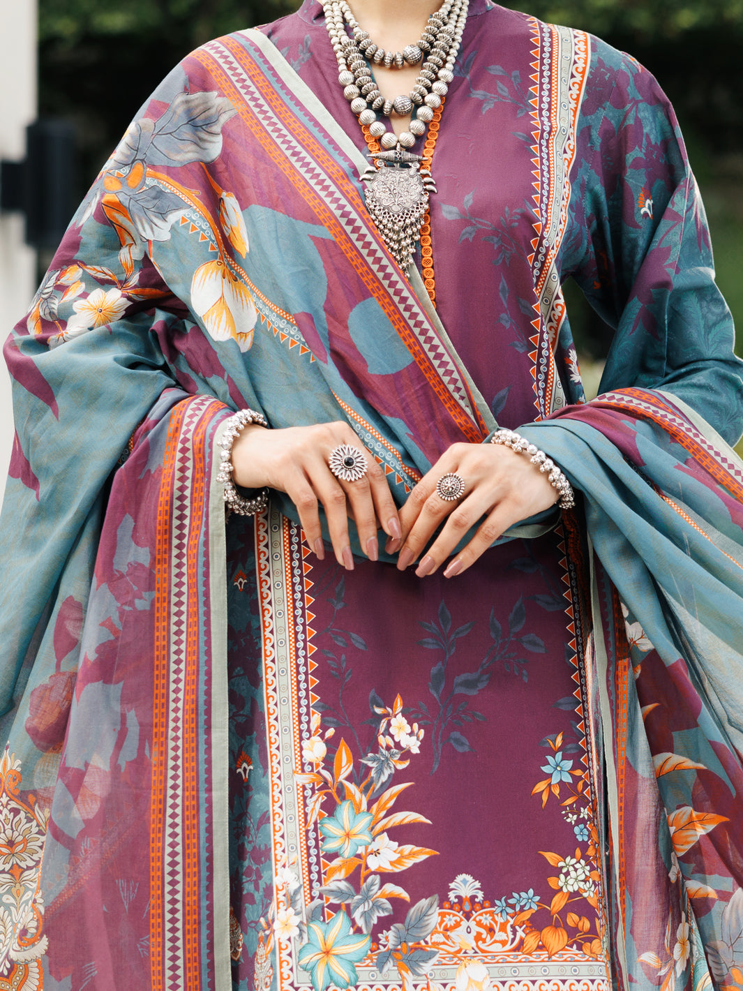 Almirah | Traditional Tale | ALP-3PS-2119 by Almirah - Designer Dress - Type: Ladies Clothes - Available at Libayah - 100% Original
