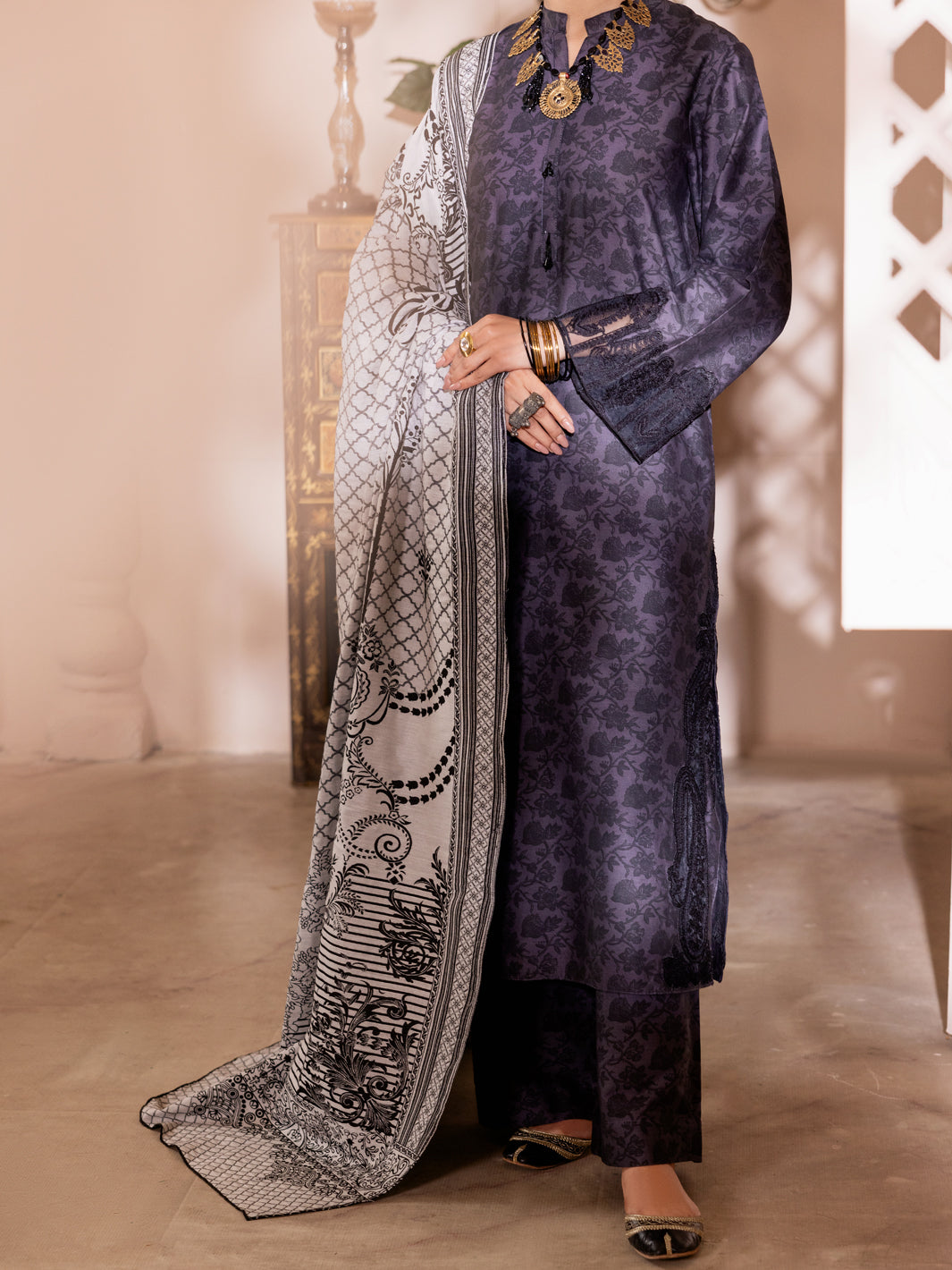 Almirah | Luxury Edit | ALP-3PS-1904 by Almirah - Designer Dress - Type: Luxury - Available at Libayah - 100% Original