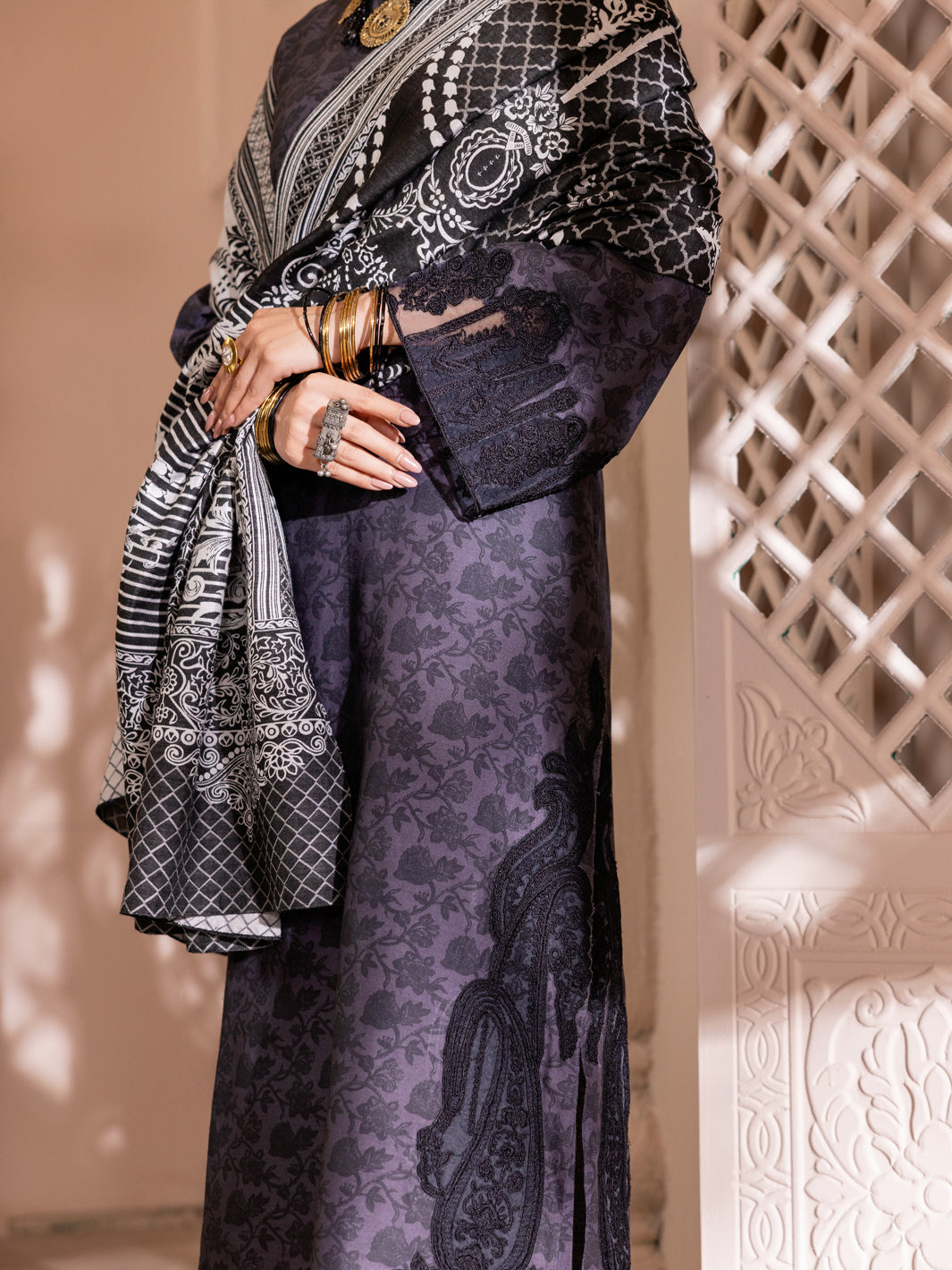Almirah | Luxury Edit | ALP-3PS-1904 by Almirah - Designer Dress - Type: Luxury - Available at Libayah - 100% Original