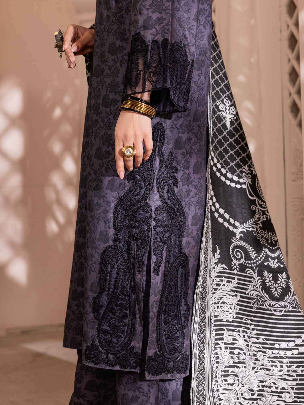 Almirah | Luxury Edit | ALP-3PS-1904 by Almirah - Designer Dress - Type: Luxury - Available at Libayah - 100% Original