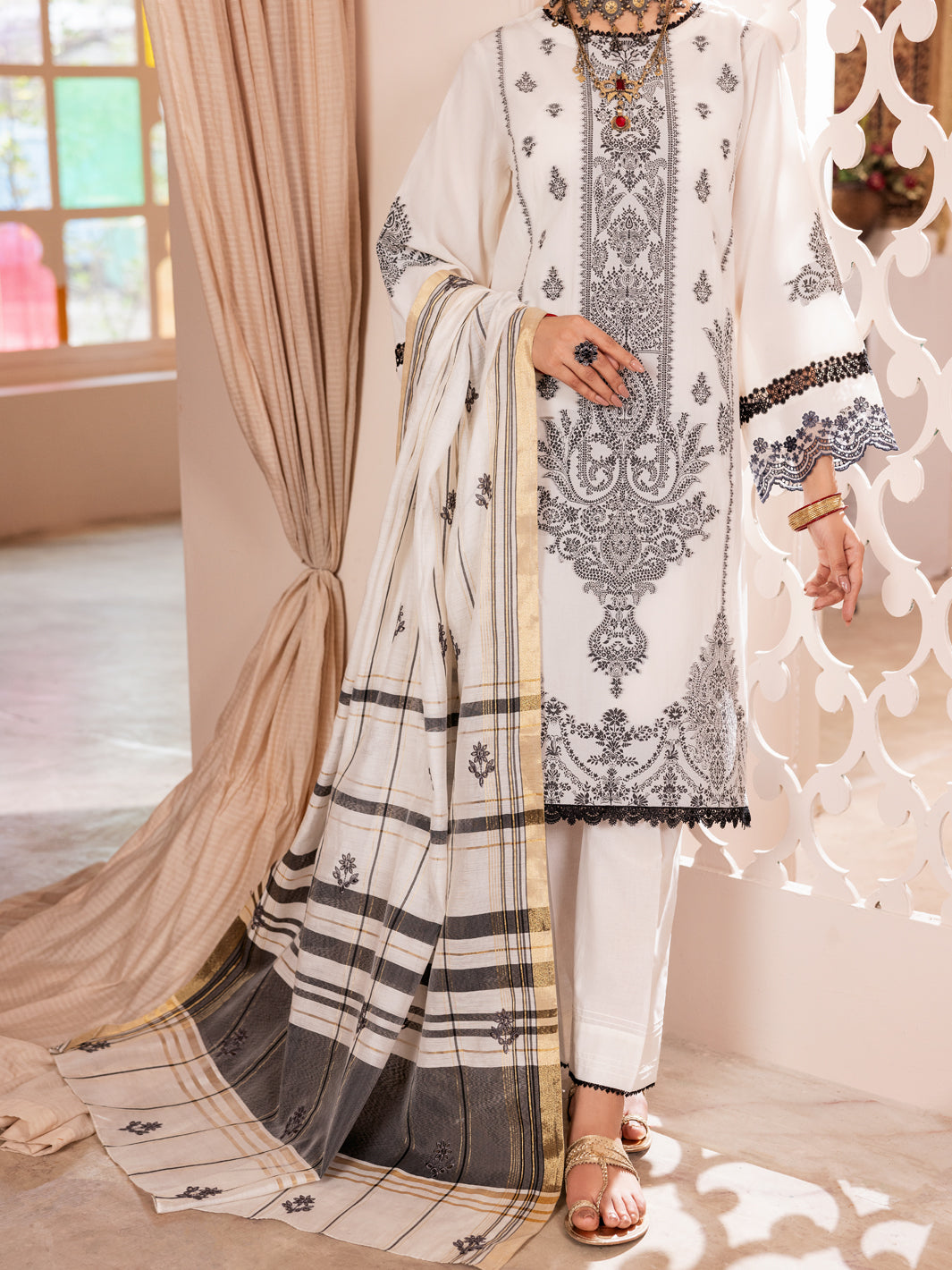 Almirah | Luxury Edit | ALP-3PS-1906 by Almirah - Designer Dress - Type: Luxury - Available at Libayah - 100% Original