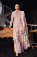 Alzohaib | Mahiymaan Luxury Lawn | MLL- Rose Gold by Alzohaib - Designer Dress - Type: Ladies Clothes - Available at Libayah - 100% Original