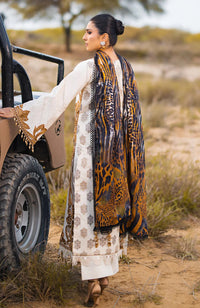 Alzohaib | Mahiymaan Luxury Lawn | MLL- Safri Splendor by Alzohaib - Designer Dress - Type: Ladies Clothes - Available at Libayah - 100% Original