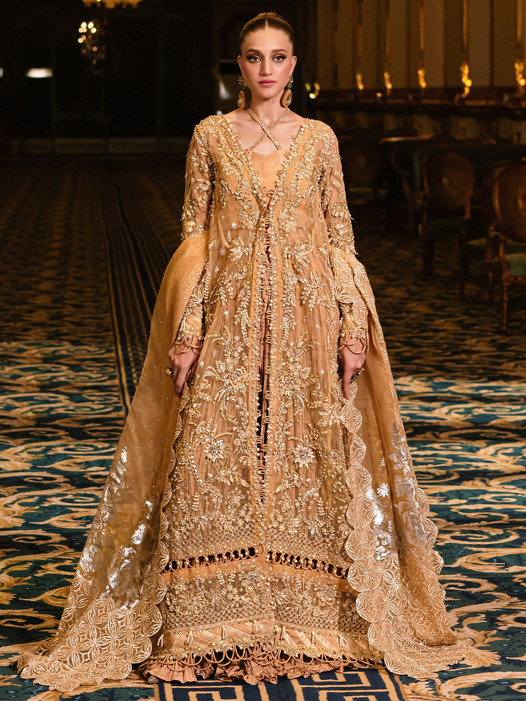 Parishay | Cindrella Luxury Formals | AMBRE by Parishay - Designer Dress - Type: Bridal - Available at Libayah - 100% Original