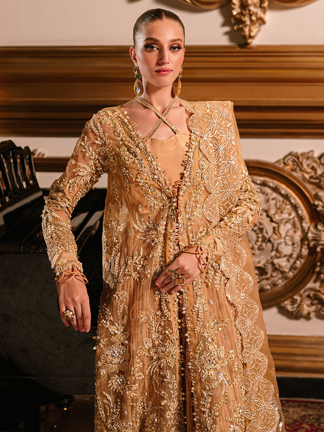 Parishay | Cindrella Luxury Formals | AMBRE by Parishay - Designer Dress - Type: Bridal - Available at Libayah - 100% Original