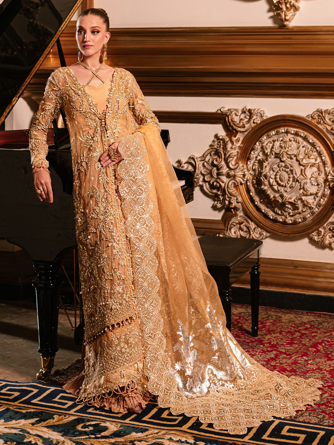 Parishay | Cindrella Luxury Formals | AMBRE by Parishay - Designer Dress - Type: Bridal - Available at Libayah - 100% Original