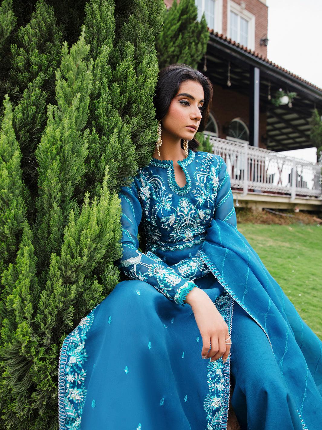 Amroz Atelier | Aerien Formals | Ciel by Amroz Atelier - Designer Dress - Type: Ladies Clothes - Available at Libayah - 100% Original