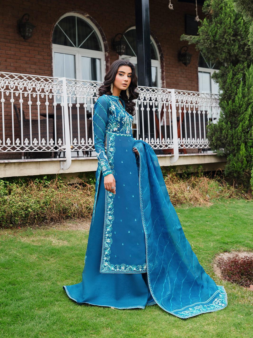 Amroz Atelier | Aerien Formals | Ciel by Amroz Atelier - Designer Dress - Type: Ladies Clothes - Available at Libayah - 100% Original