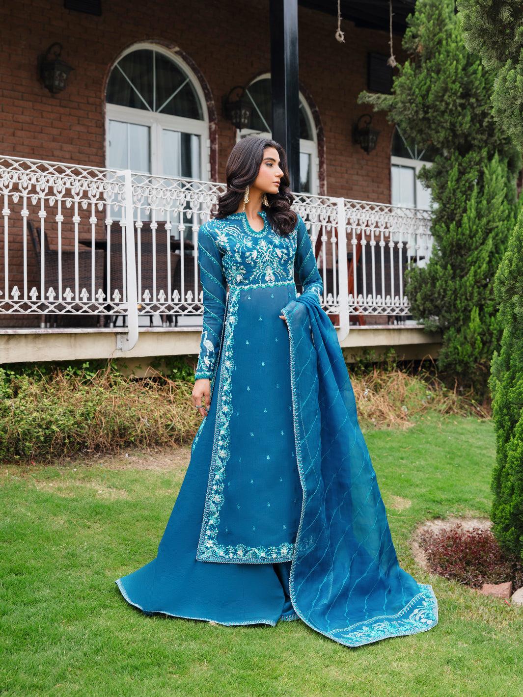 Amroz Atelier | Aerien Formals | Ciel by Amroz Atelier - Designer Dress - Type: Ladies Clothes - Available at Libayah - 100% Original