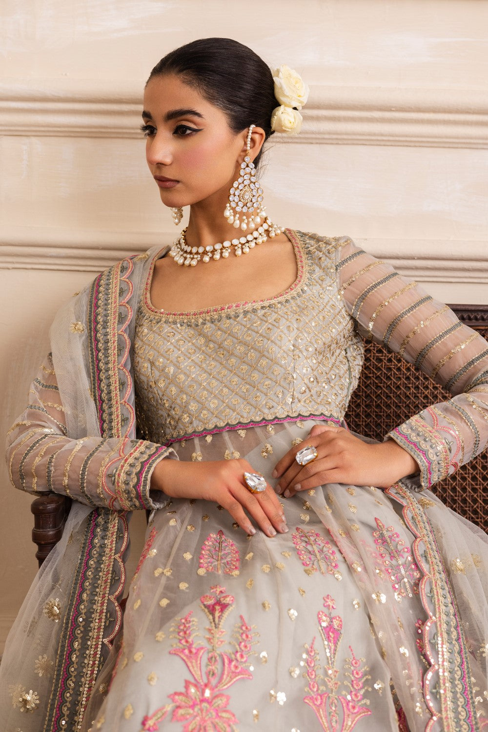 Maryum N Maria | Izara Formals | AMUMET - MW40026 by Maryum N Maria - Designer Dress - Type: Ladies Clothes - Available at Libayah - 100% Original