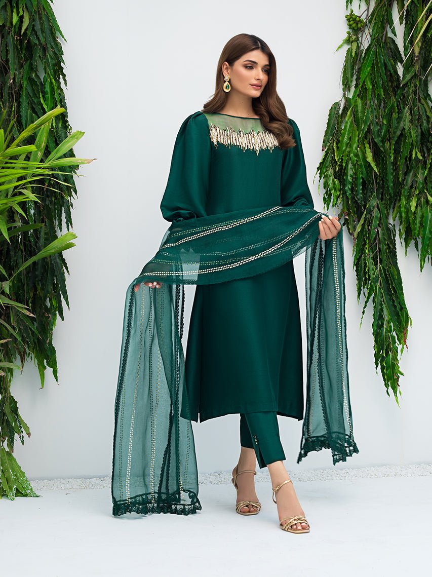 Anam Akhlaq | Festive Collection | D-08 by Anam Akhlaq - Designer Dress - Type: Ladies Clothes - Available at Libayah - 100% Original
