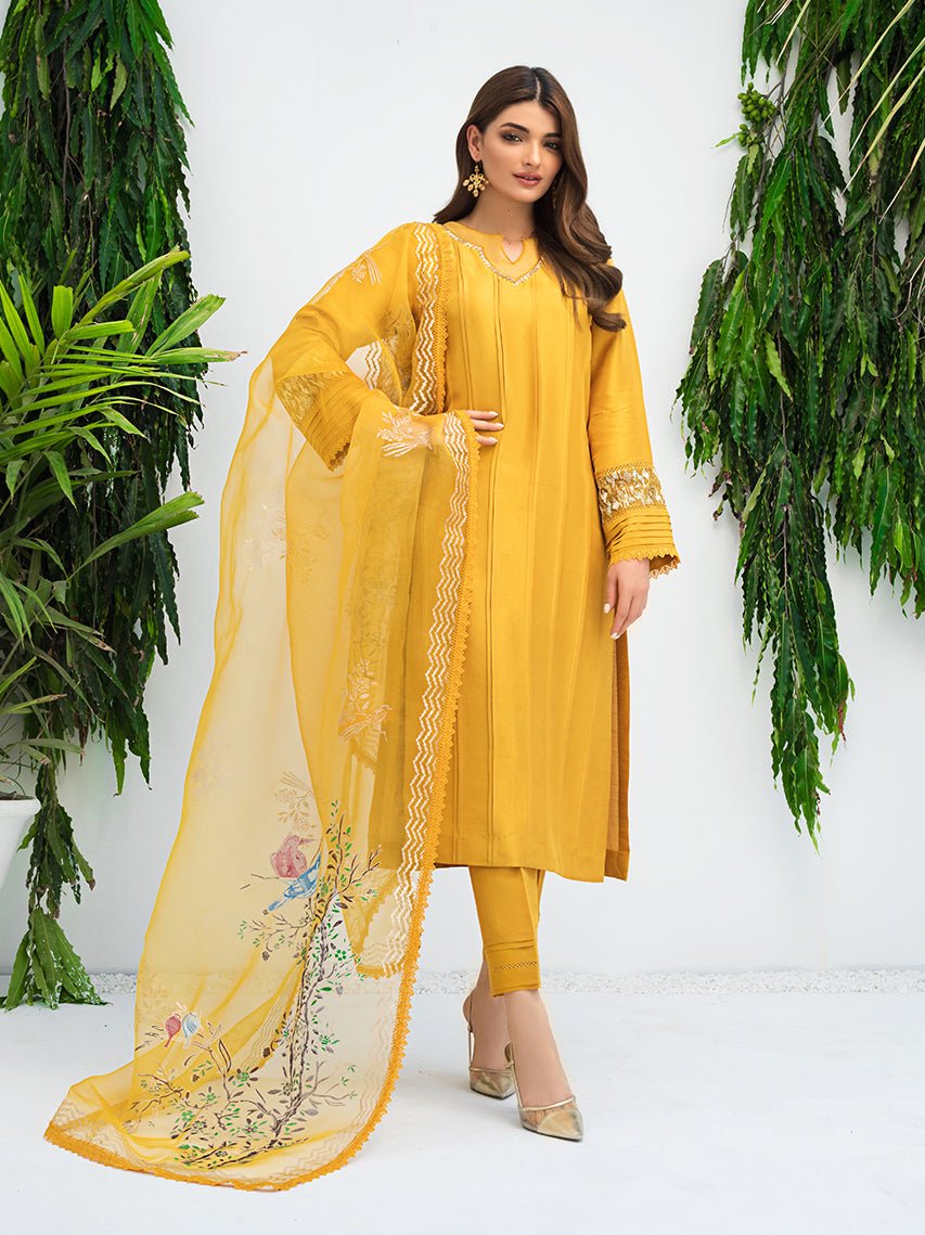 Anam Akhlaq | Festive Collection | D-10 by Anam Akhlaq - Designer Dress - Type: Ladies Clothes - Available at Libayah - 100% Original