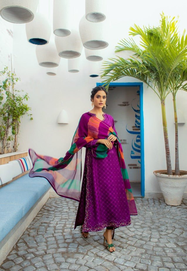 Anam Akhlaq | Festive Collection | D-14 by Anam Akhlaq - Designer Dress - Type: Ladies Clothes - Available at Libayah - 100% Original