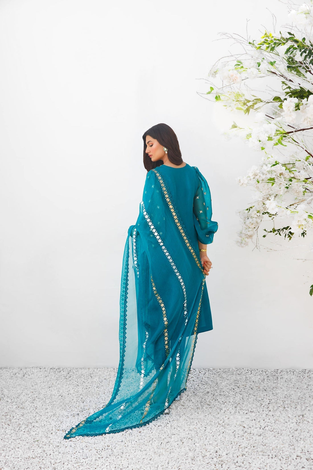 Anam Akhlaq | Festive Collection | D-15 by Anam Akhlaq - Designer Dress - Type: Ladies Clothes - Available at Libayah - 100% Original