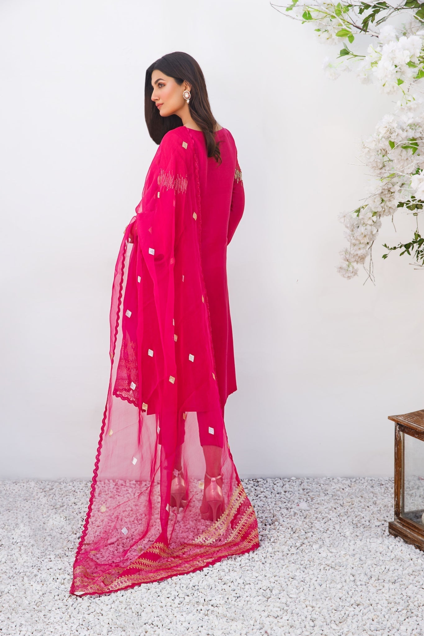 Anam Akhlaq | Festive Collection | D-16 by Anam Akhlaq - Designer Dress - Type: Ladies Clothes - Available at Libayah - 100% Original