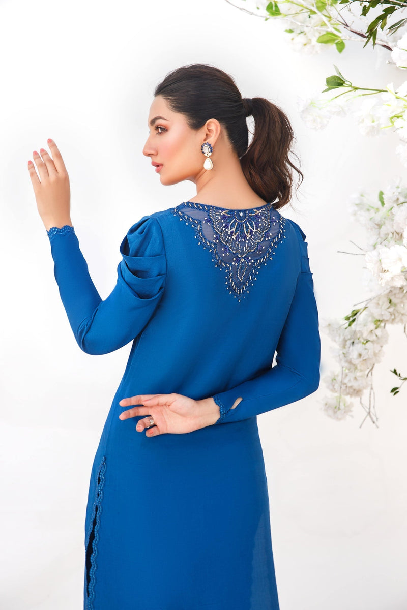 Anam Akhlaq | Festive Collection | D-17 by Anam Akhlaq - Designer Dress - Type: Ladies Clothes - Available at Libayah - 100% Original