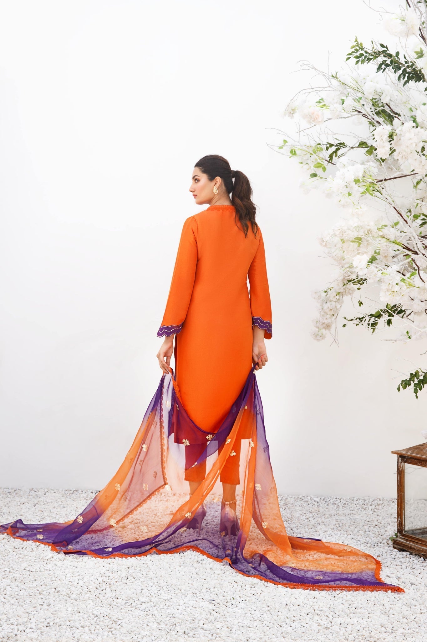 Anam Akhlaq | Festive Collection | D-19 by Anam Akhlaq - Designer Dress - Type: Ladies Clothes - Available at Libayah - 100% Original