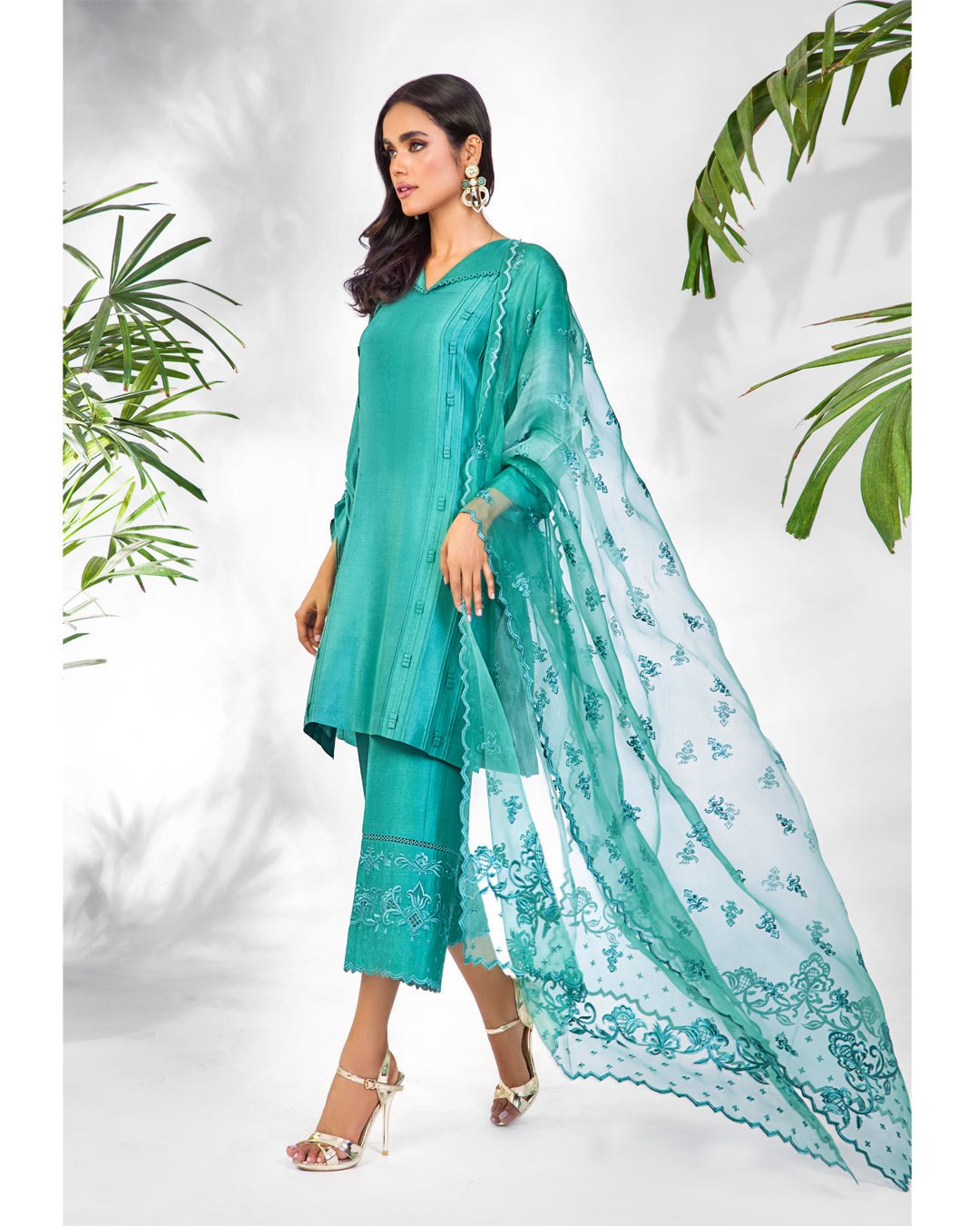 Anam Akhlaq | Festive Collection | D-24 by Anam Akhlaq - Designer Dress - Type: Ladies Clothes - Available at Libayah - 100% Original