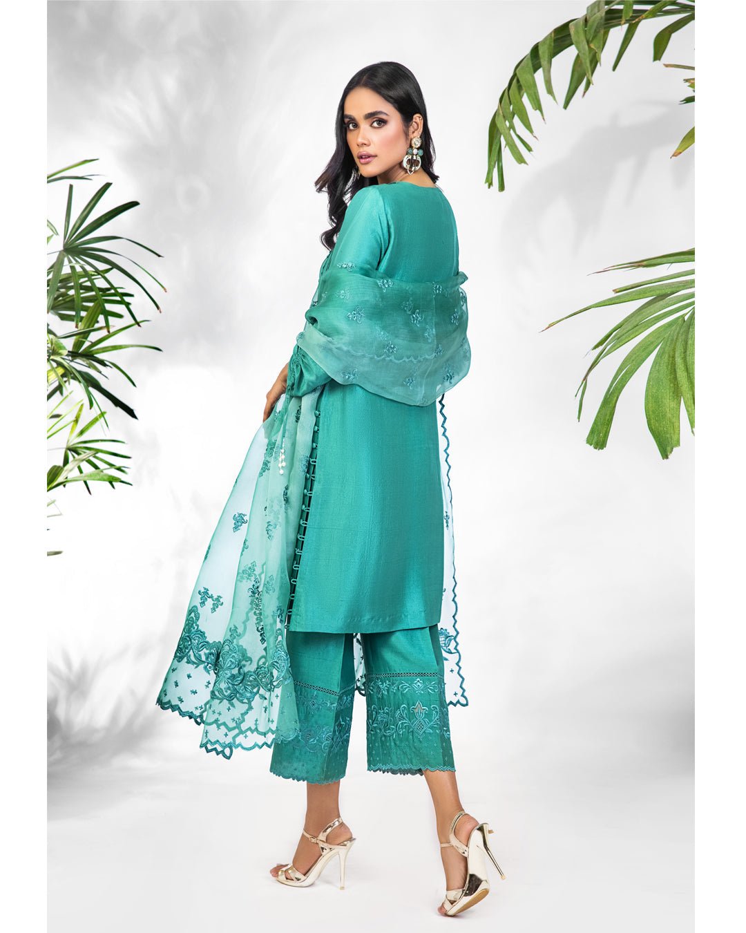 Anam Akhlaq | Festive Collection | D-24 by Anam Akhlaq - Designer Dress - Type: Ladies Clothes - Available at Libayah - 100% Original