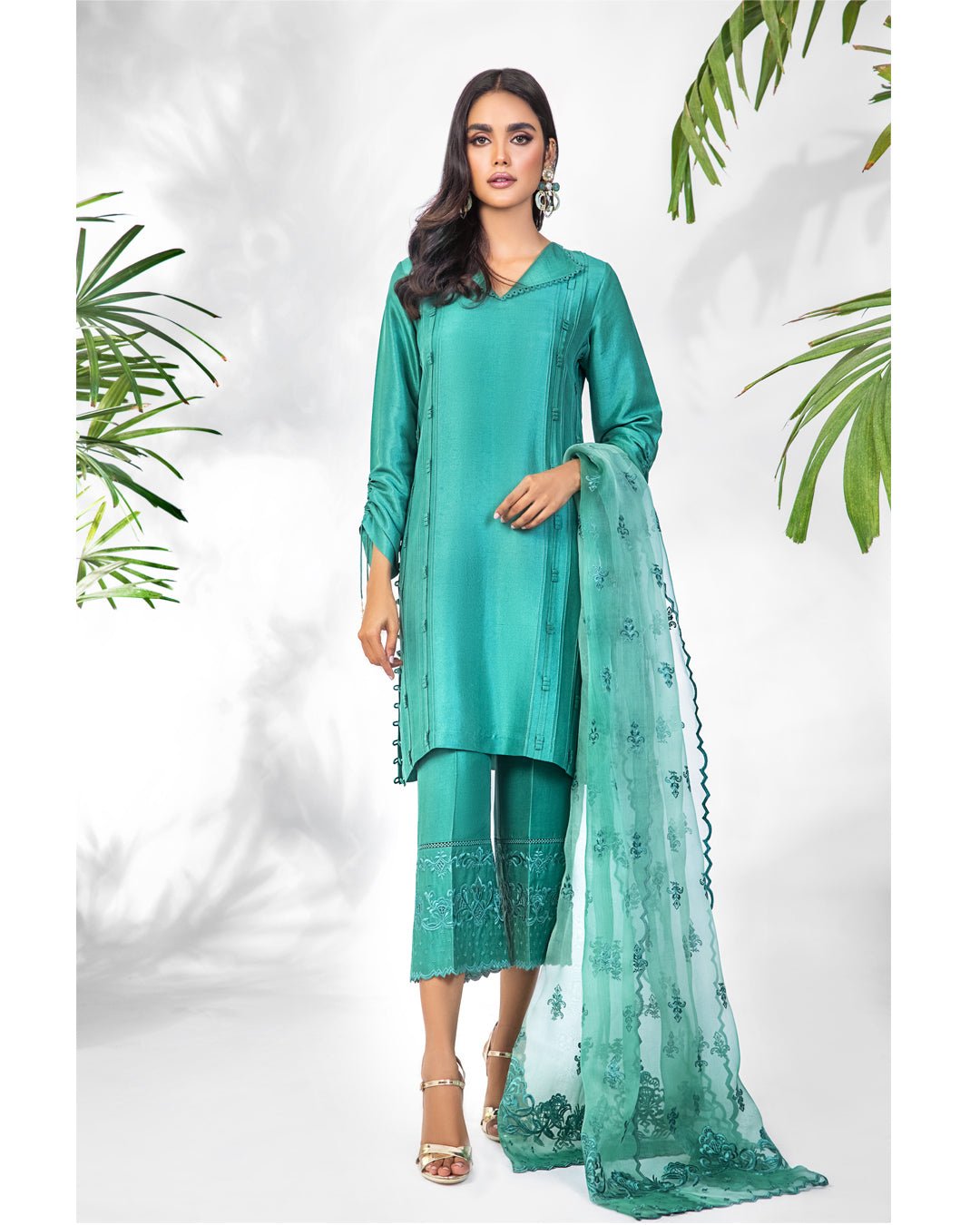 Anam Akhlaq | Festive Collection | D-24 by Anam Akhlaq - Designer Dress - Type: Ladies Clothes - Available at Libayah - 100% Original