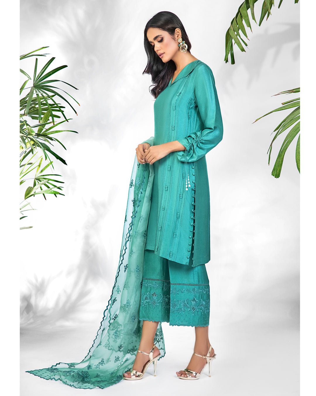 Anam Akhlaq | Festive Collection | D-24 by Anam Akhlaq - Designer Dress - Type: Ladies Clothes - Available at Libayah - 100% Original